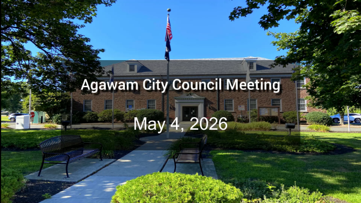 Thumbnail image for Agawam City Council Meeting - May 4, 2026