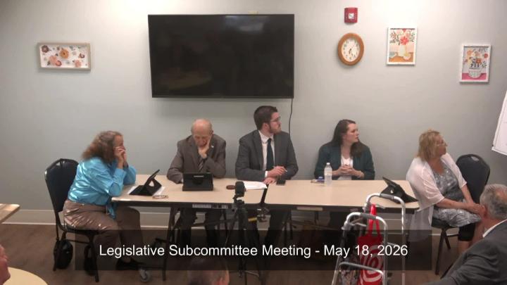 Thumbnail image for Agawam Legislative Subcommitee Meeting - May 18, 2026