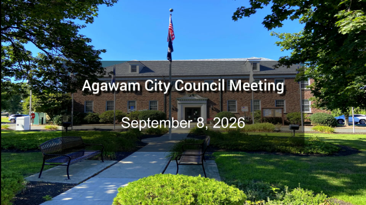 Thumbnail image for Agawam City Council Meeting - Sept. 8, 2026